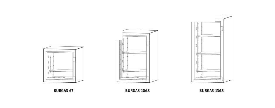 Схемы моделей MDTB Burgas