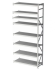 Дополнительная секция MS Profi 2500x1500x400 8 полок купить в Туле