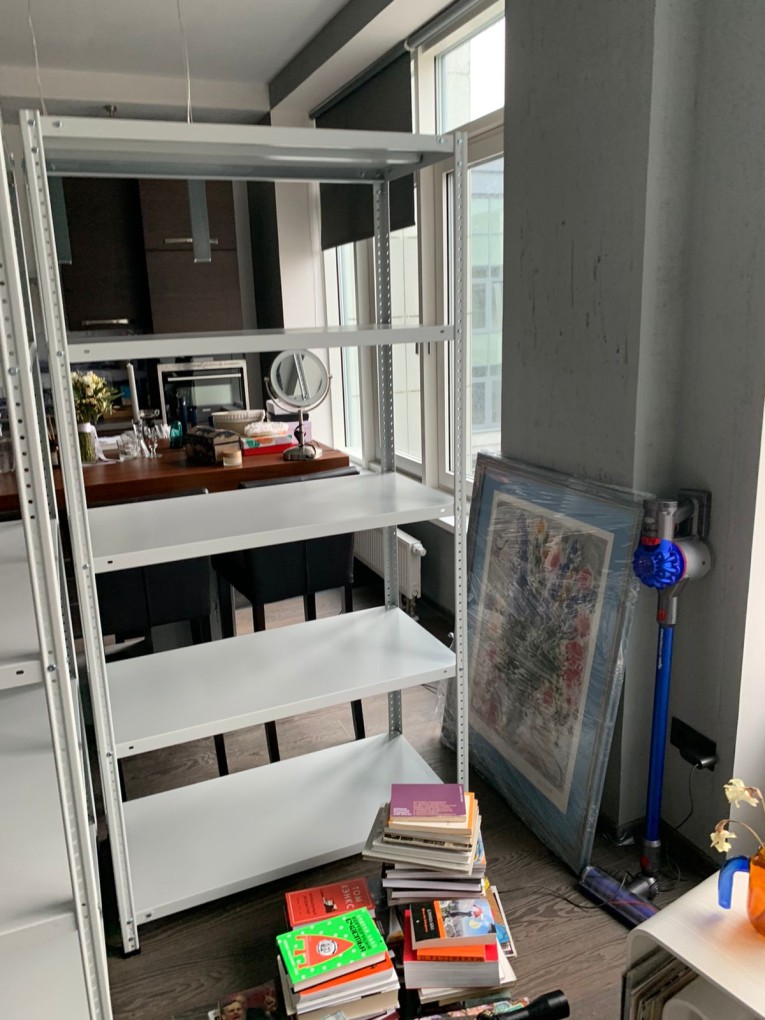 Стеллаж металлический Титан МС-500 2000х1000х400 5 полок купить в Туле