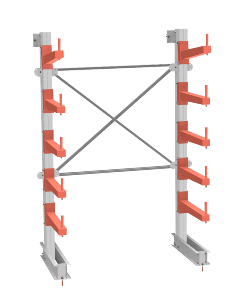 СТ-062 Стеллаж односторонний 5 ярусов купить в Туле