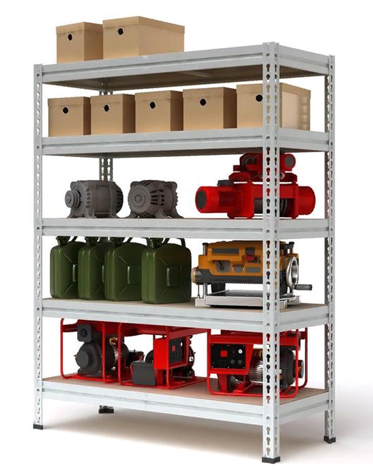 Стеллаж металлический МС-Т 2000х1820х760 5 полок купить в Туле