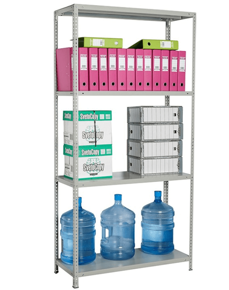 Стеллаж MS Standart 2000х1000х500 4 полки купить в Туле