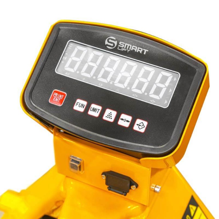 Гидравлическая тележка с весами BFC25 (г/п 2500 кг, вилы 1150x570 мм, RDP) SMARTLIFT (SMART) купить в Туле