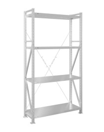Стеллаж MS U 2000x700x400 4 полки (200 кг, металл)