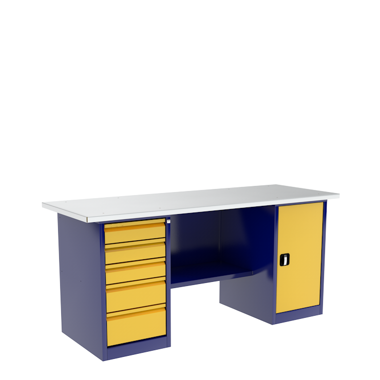 Верстак с тумбой и драйвером ВП-4Т/1,9 купить в Туле