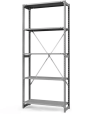 Стеллаж ТСУ 4000x1500x800 5 полок (150 кг, металл)
