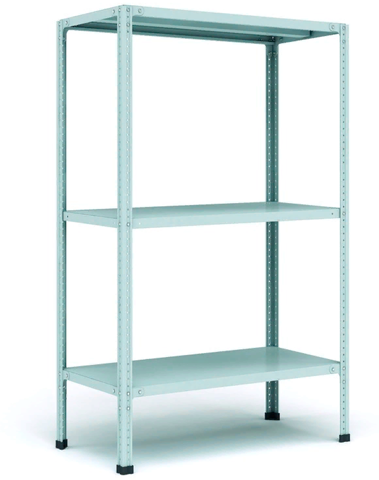 Стеллаж металлический Титан МС-750 2400x700x500 3 полки купить в Туле