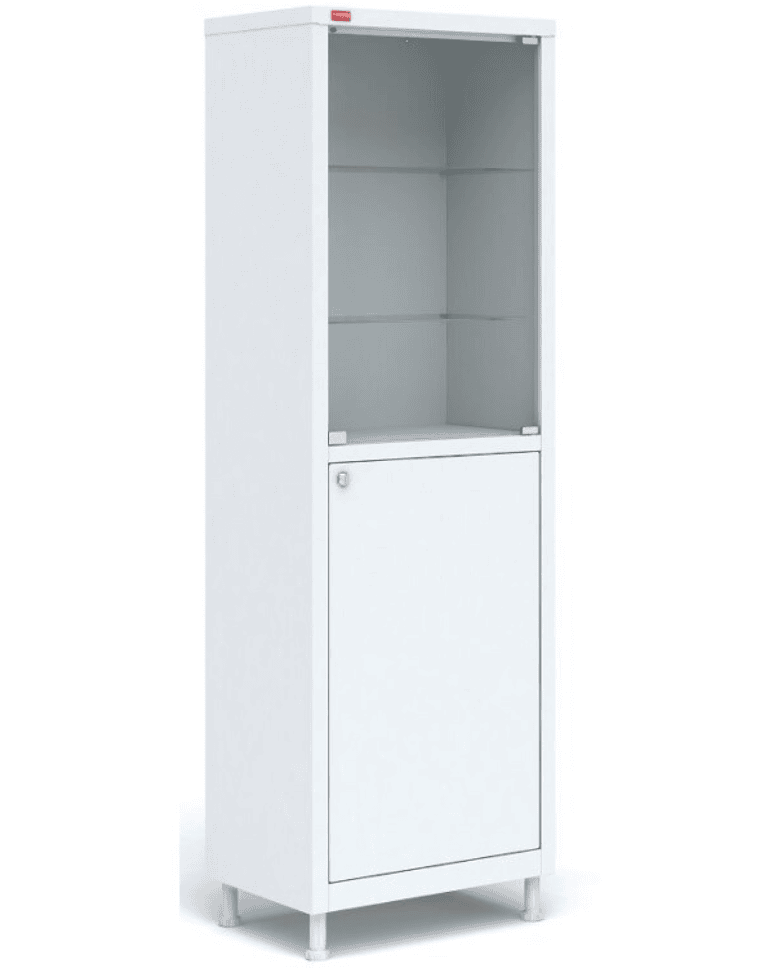 Металлический медицинский шкаф М1 165.50.32 C купить в Туле