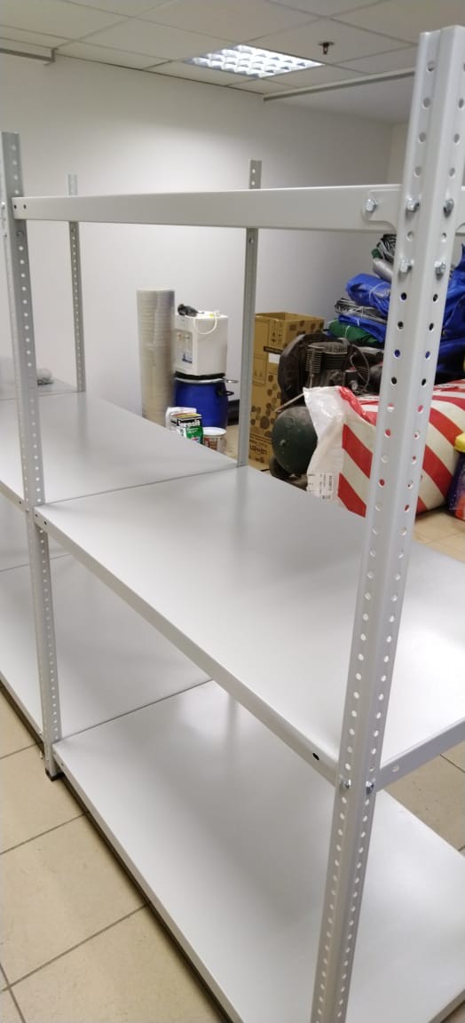 Стеллаж металлический Титан МС-500 1500х1000х600 3 полки купить в Туле