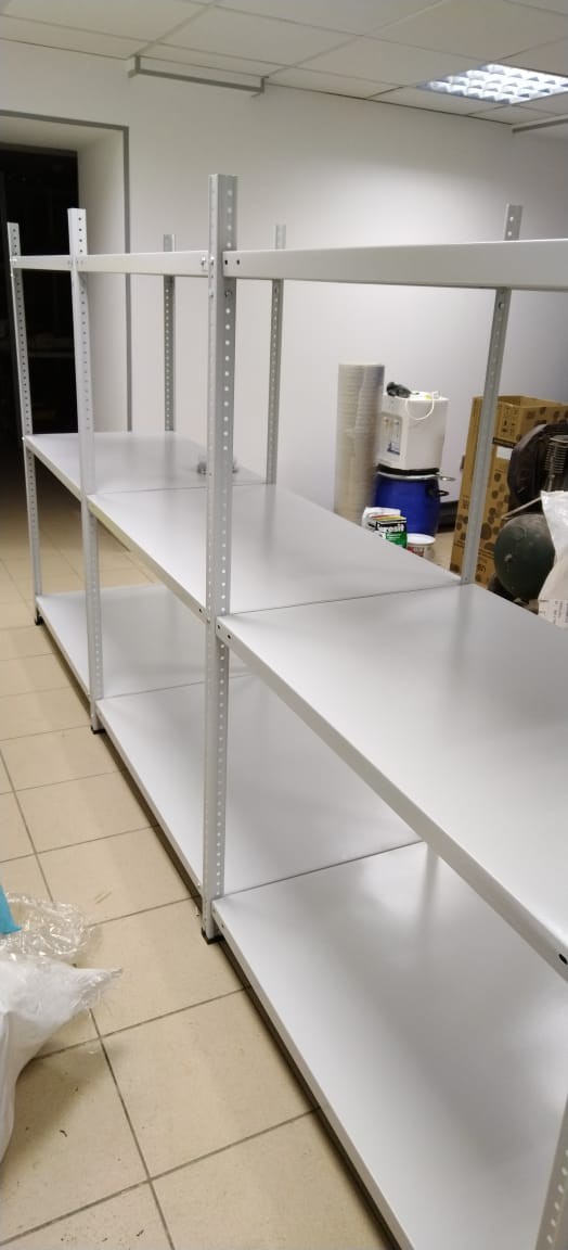 Стеллаж металлический Титан МС-500 1500х1000х600 3 полки купить в Туле