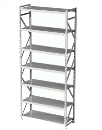 Стеллаж MS Profi 2500х1800х500 7 полок Стеллаж MS Profi 2500х1800х500 7 полок