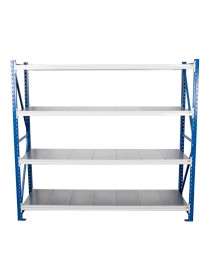 Стеллаж стационарный БиКом СТ-4 300x180x60 4 полки Стеллаж стационарный БиКом СТ-4 300x180x60 4 полки