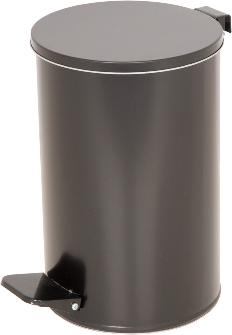 Урна с педалью черный 10 литров купить в Туле