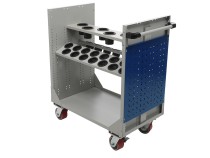 Инструментальная тележка WDS Hard c держателями для оснастки ЧПУ