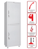 Медицинский шкаф HILFE МД 1 1760/SS купить в Туле