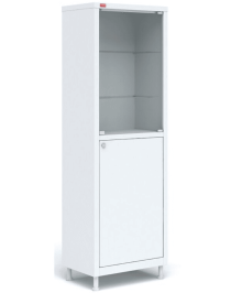 Металлический медицинский шкаф М1 165.57.32 C