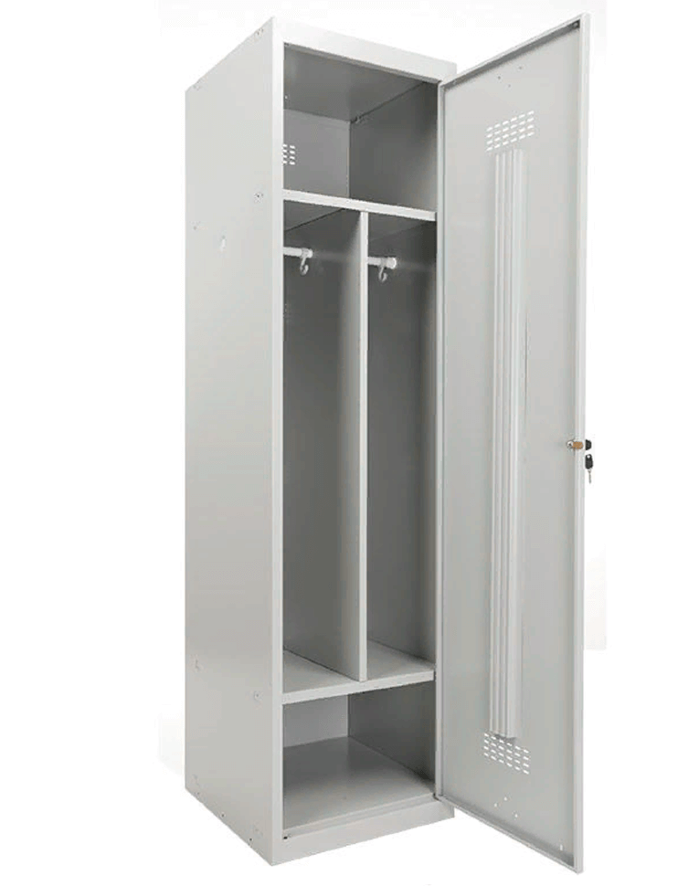 Шкаф для раздевалок усиленный ML-11-50D базовый модуль купить в Туле