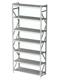 Стеллаж MS Profi 2500х1800х600 7 полок