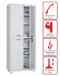 Медицинский шкаф HILFE МД 2 1670/SS купить в Туле