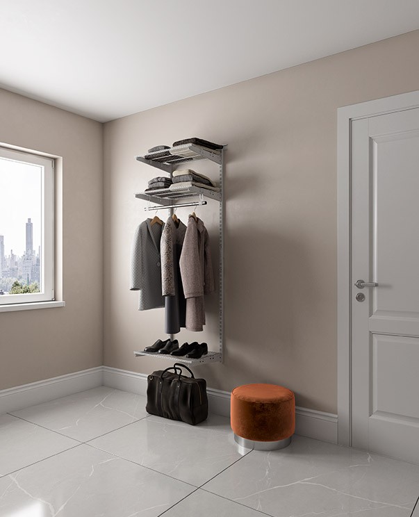 Гардеробная система Практик Home Basic G60 графит купить в Туле