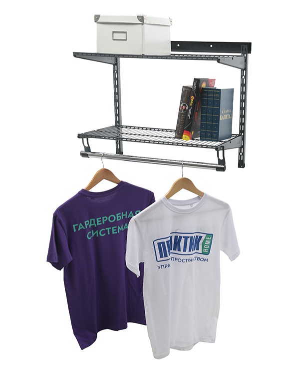 Гардеробная система Практик Home Basic G60S графит купить в Туле