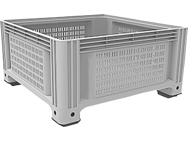 D-Box 1130 P 1130x1130x580 мм перфорированный серый на ножках купить в Туле