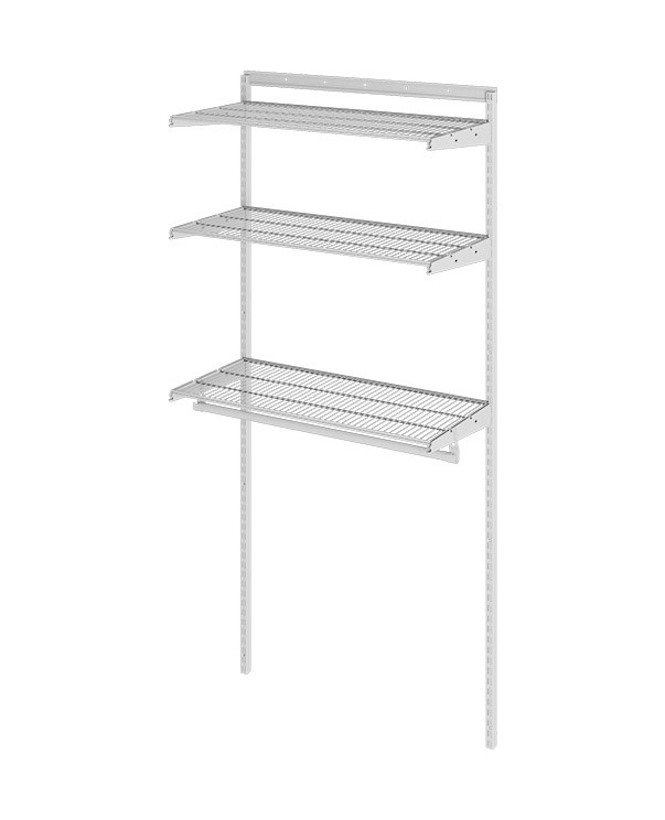 Гардеробная система Практик Home Basic G90 белая купить в Туле