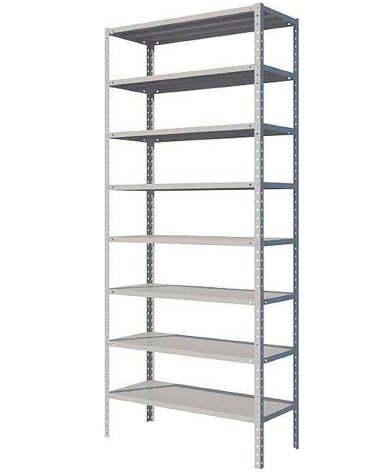 Стеллаж MS Standart 1600х700х400 8 полок купить в Туле