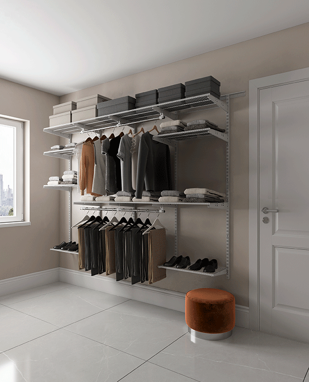 Гардеробная система Практик Home Max G180 белая купить в Туле