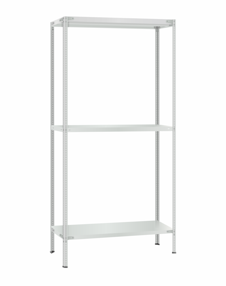 Стеллаж металлический Титан МС-500 2400х1000х400 3 полки купить в Туле