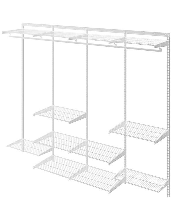 Гардеробная система Практик Home Max G240 белая купить в Туле