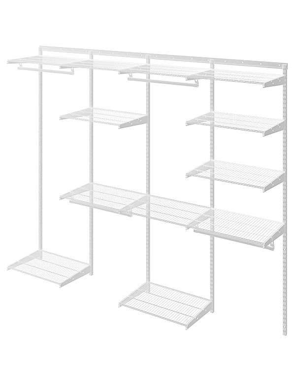 Гардеробная система Практик Home Max G240 белая купить в Туле