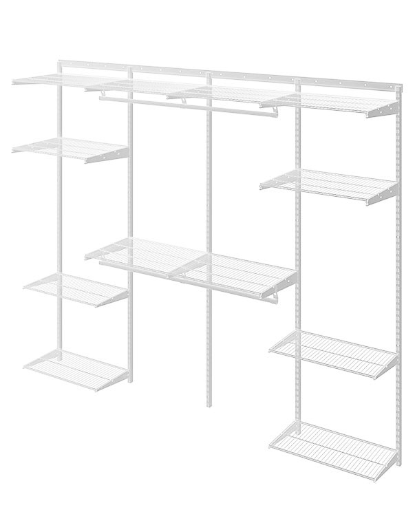 Гардеробная система Практик Home Max G240 белая купить в Туле