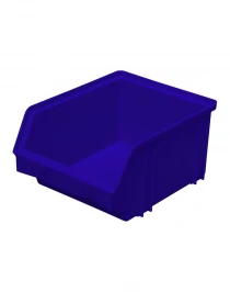 Ящик п/э 290х230х150 цв. синий Ящик п/э 290х230х150 цв. синий