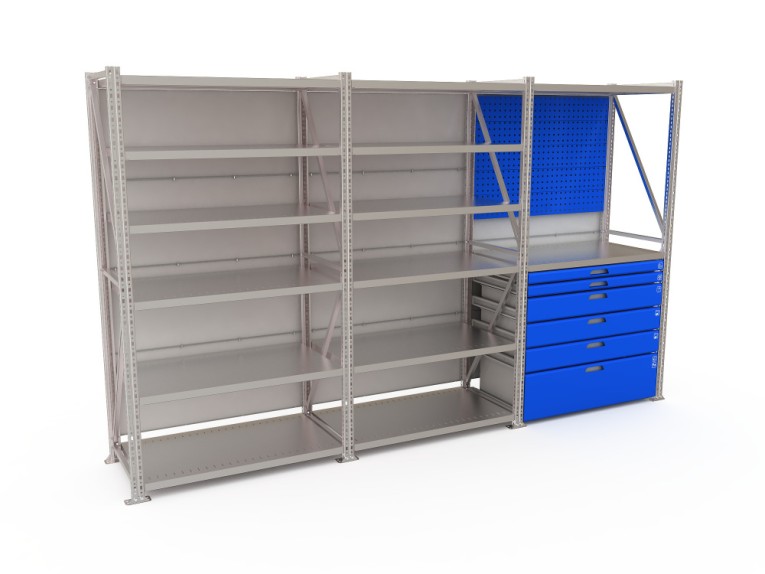 Система хранения инструментов MODUL XL 3x2000 №1 купить в Туле