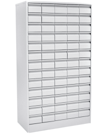 Шкаф картотечный для библиотечных карточек (65 ящиков)