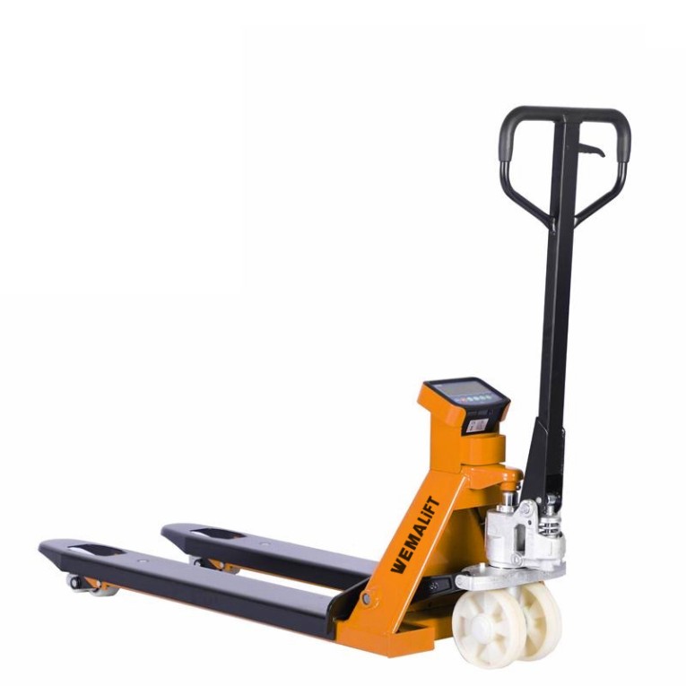 Гидравлическая рохля с весами BFC-SC-II (2000 кг; 1150х570 мм; PDP) WEMALIFT купить в Туле