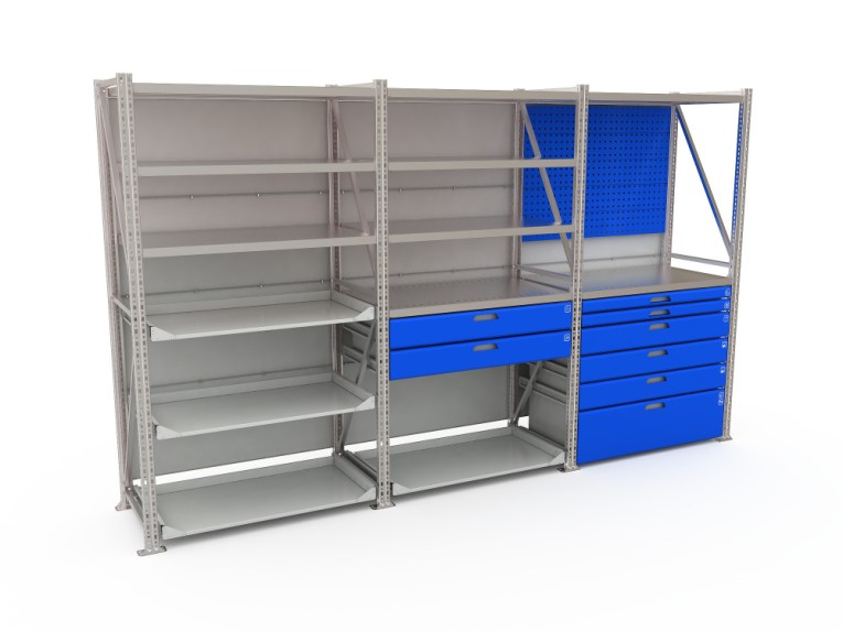 Система хранения инструментов MODUL XL 3x2000 №3 купить в Туле