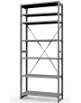 Стеллаж ТСУ 2500x1200x500 7 полок (150 кг, перф)