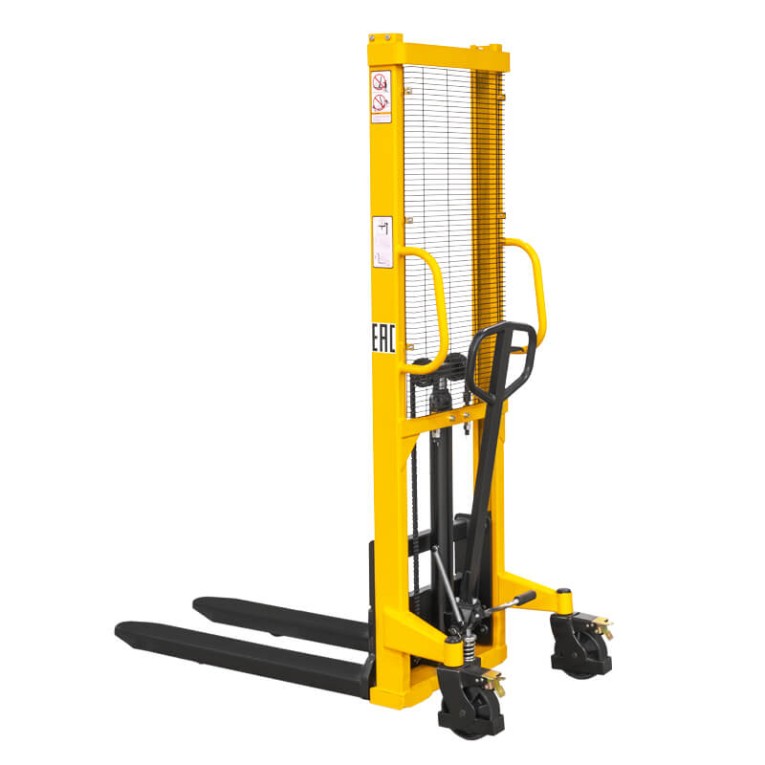 Ручной гидравлический штабелер SDA 1516 (1500 кг; 1,6 м; фиксированные вилы) SMARTLIFT (SMART) купить в Туле