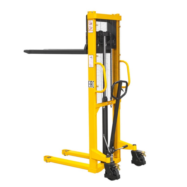 Ручной гидравлический штабелер SDA 1516 (1500 кг; 1,6 м; фиксированные вилы) SMARTLIFT (SMART) купить в Туле