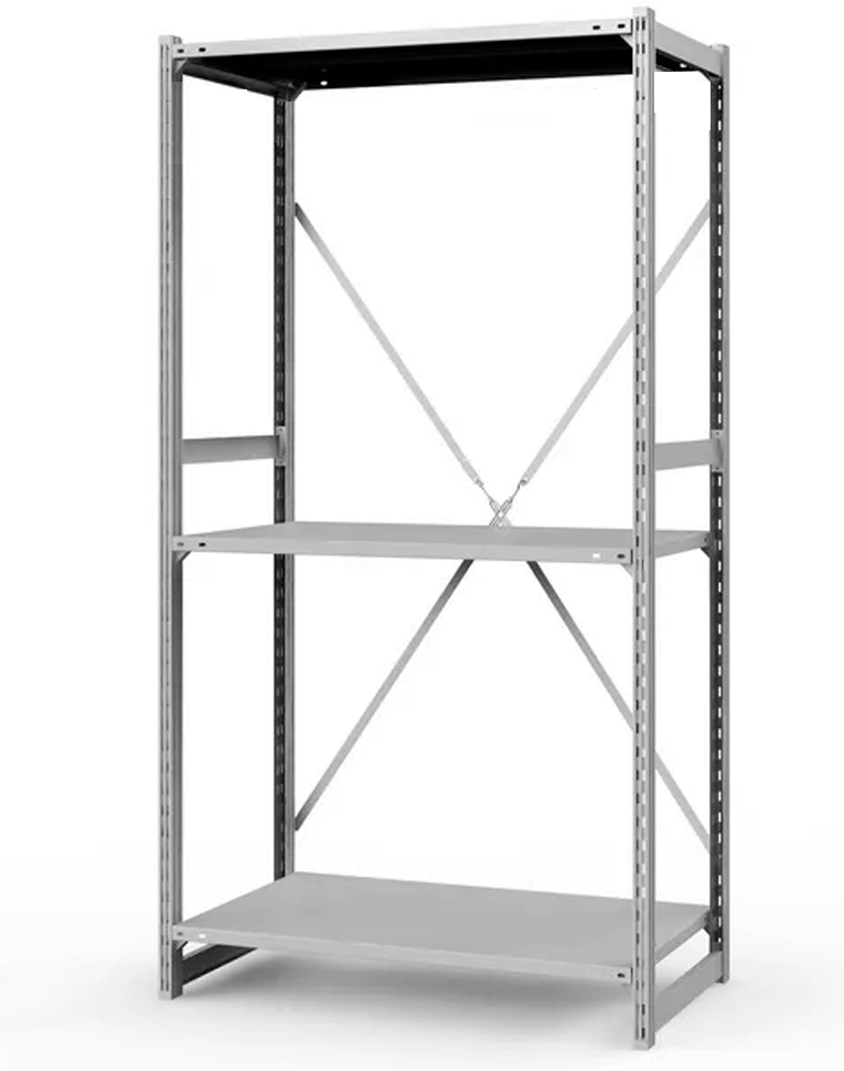 Стеллаж ТСУ 3500x700x400 3 полки (150 кг, металл) купить в Туле