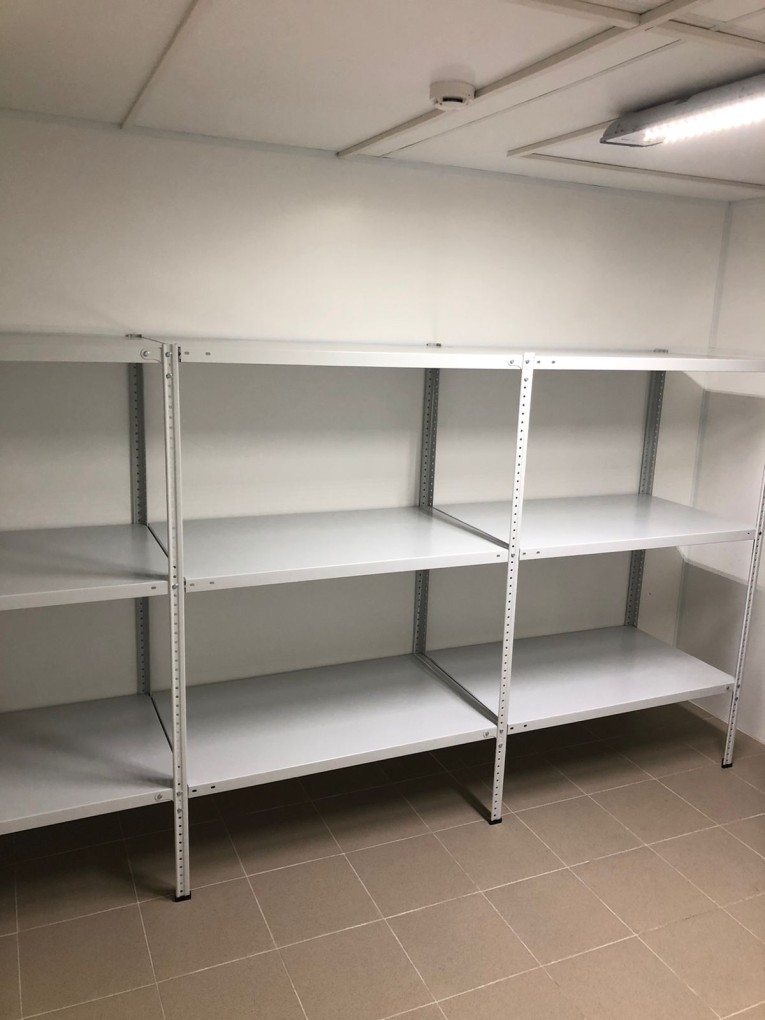 Стеллаж металлический Титан МС-500 1500х1000х500 3 полки купить в Туле