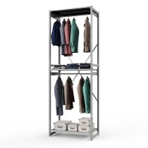 Стеллаж металлический ТСУ Универсал, 3000х1060х500 мм.Штанги: 2шт. Полки: металл перф. 3 шт.