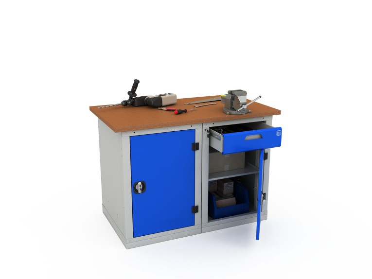 Верстак двухтумбовый WOKER PRO 2102.1200 купить в Туле