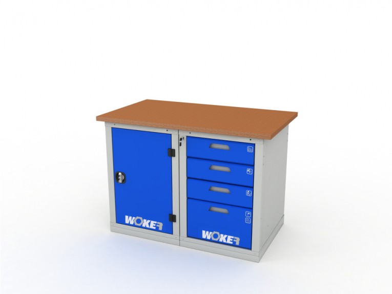 Верстак двухтумбовый WOKER PRO 2104.1200 купить в Туле