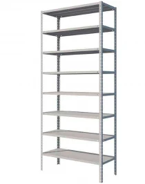 Стеллаж MS Standart 2550х1000х600 8 полок Стеллаж MS Standart 2550х1000х600 8 полок