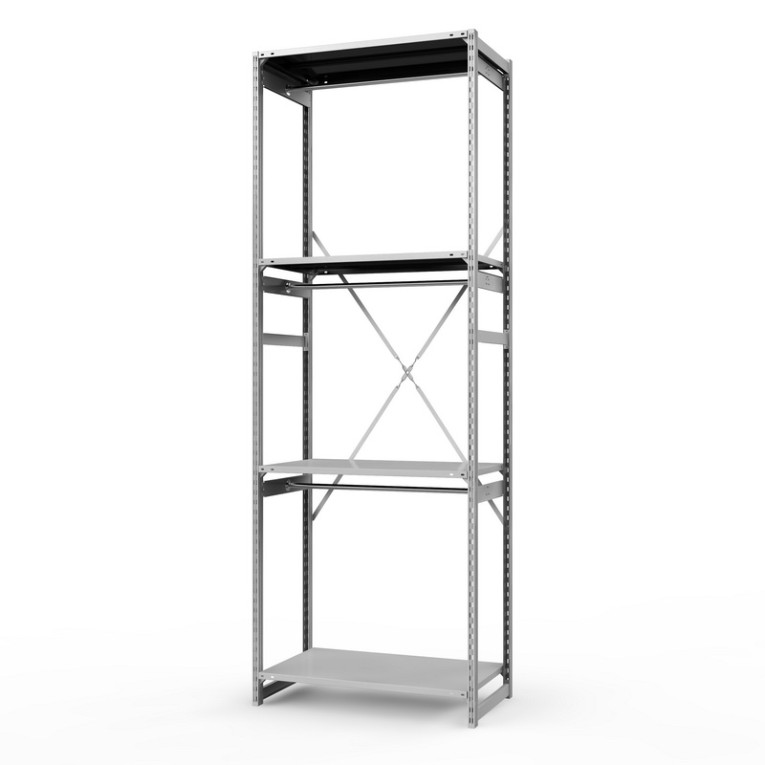 Стеллаж металлический ТСУ Универсал, 3000х1060х500 мм.Штанги: 3шт. Полки: металл 4 шт. купить в Туле