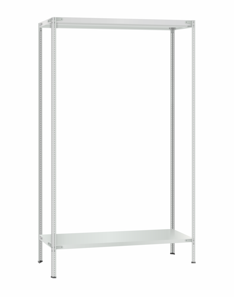 Стеллаж металлический Титан МС-500 2400х1200х300 2 полки купить в Туле