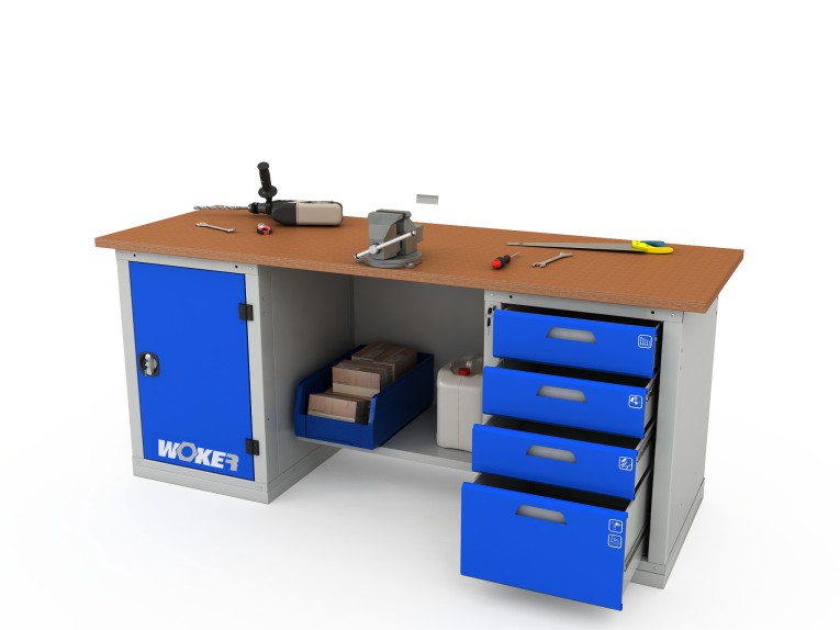 Верстак двухтумбовый WOKER PRO 2104.2000 купить в Туле